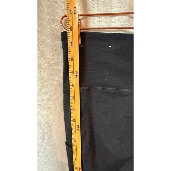 American Eagle Outfitters Leggings Women Small Black High-Waisted Tights Pockets - Picture 10 of 12